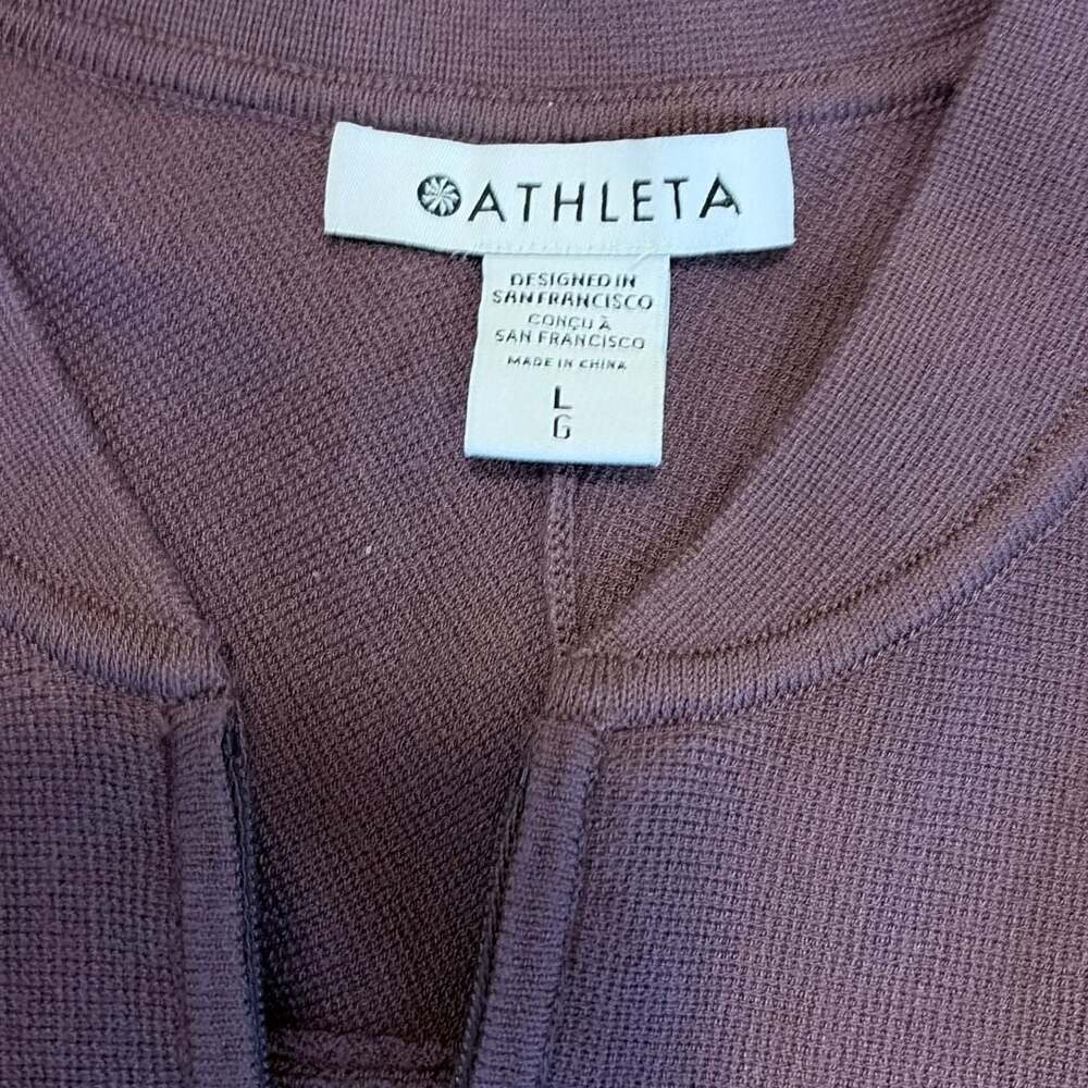 Athleta Purple Bomber Jacket - Picture 2 of 5